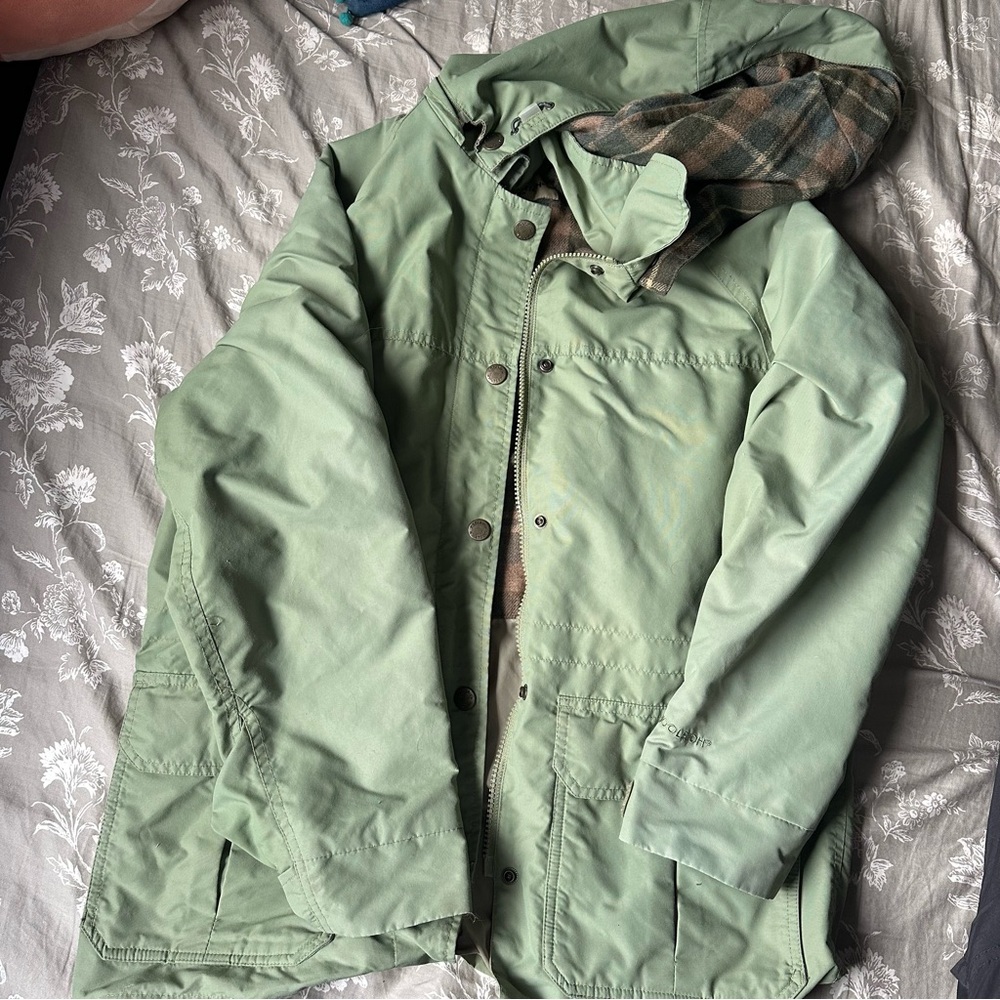Women's Green Hooded Jacket